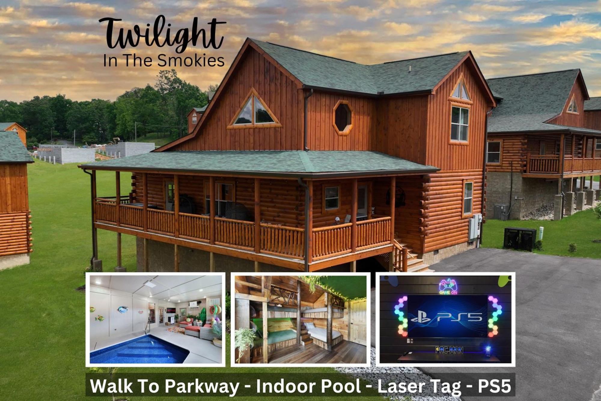 Walk To Parkway - Indoor Pool - Treehouse Loft Ps5 Villa Pigeon Forge Eksteriør billede